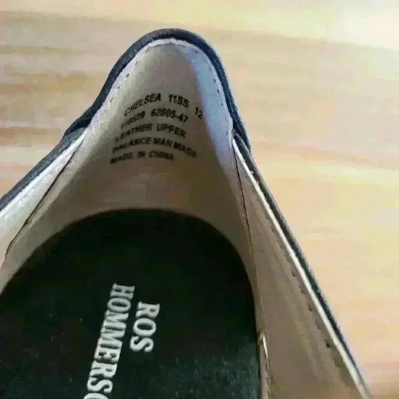 Ross Hommerson Chelsea Mary Jane Velcro Close Leather Flexible Mary Jane 11SS - Picture 14 of 15